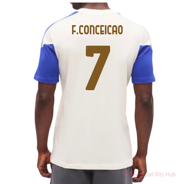 2026/27 Juventus Training Tee Chalk White F.Conceicao 7