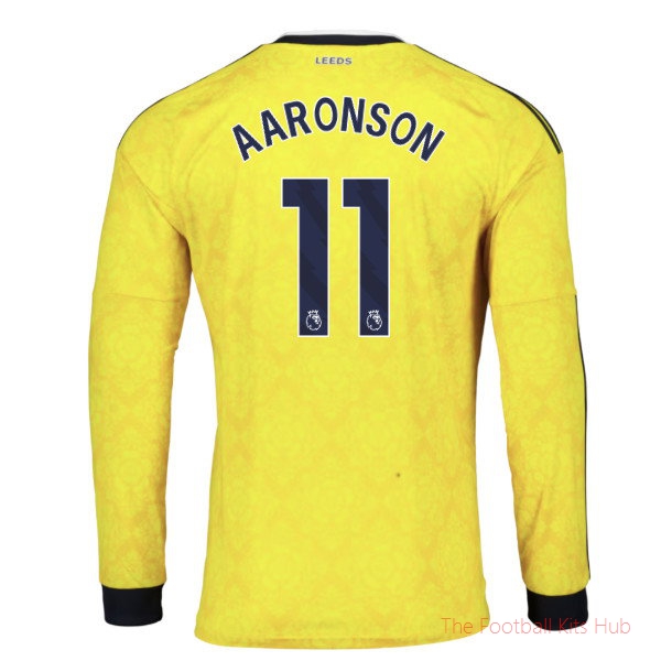 2026/27 Leeds Away Long Sleeve Shirt Aaronson 11