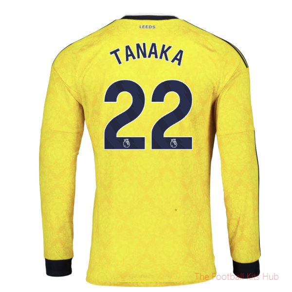 2026/27 Leeds Away Long Sleeve Shirt Tanaka 22