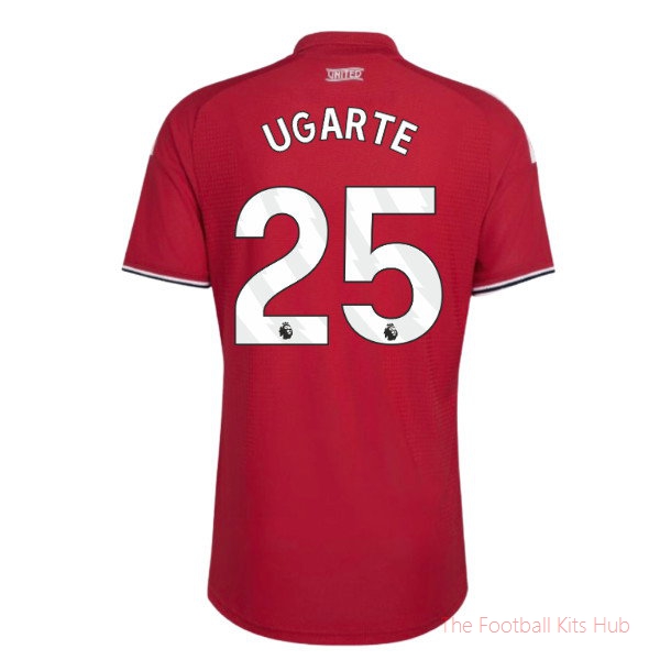 2026/27 Man Utd Authentic Home Shirt Ugarte 25