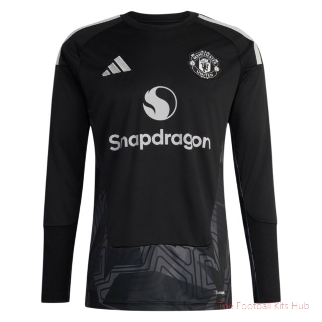 2026/27 Man Utd Home Goalkeeper Shirt Black