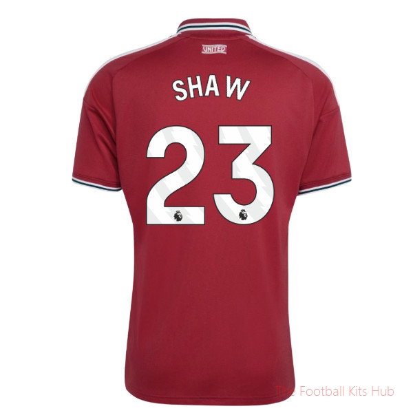 2026/27 Man Utd Home Shirt Shaw 23