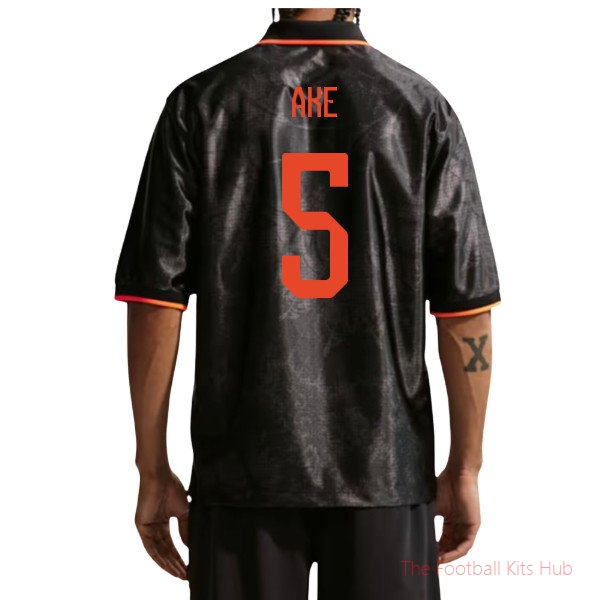 2026/27 Netherlands Dri-Fit Energy Shirt Black Ake 5