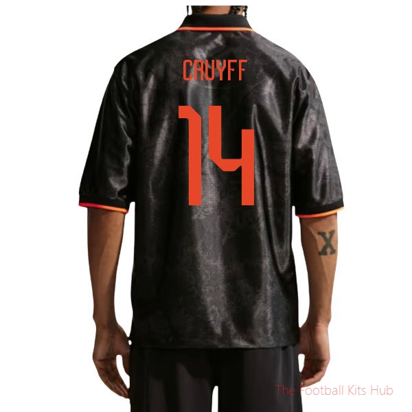 2026/27 Netherlands Dri-Fit Energy Shirt Black Cruyff 14