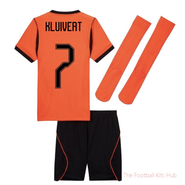 2026/27 Netherlands Home Mini Kit Kluivert 7