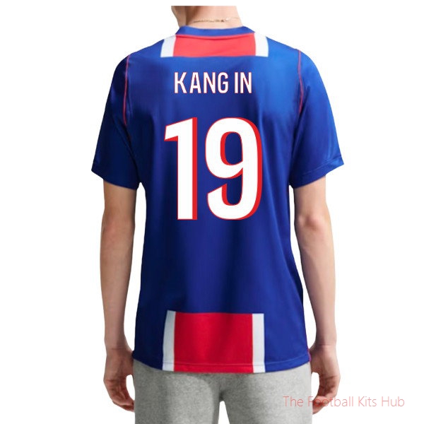 2026/27 PSG Paris Saint Germain Home Shirt Kang In 19