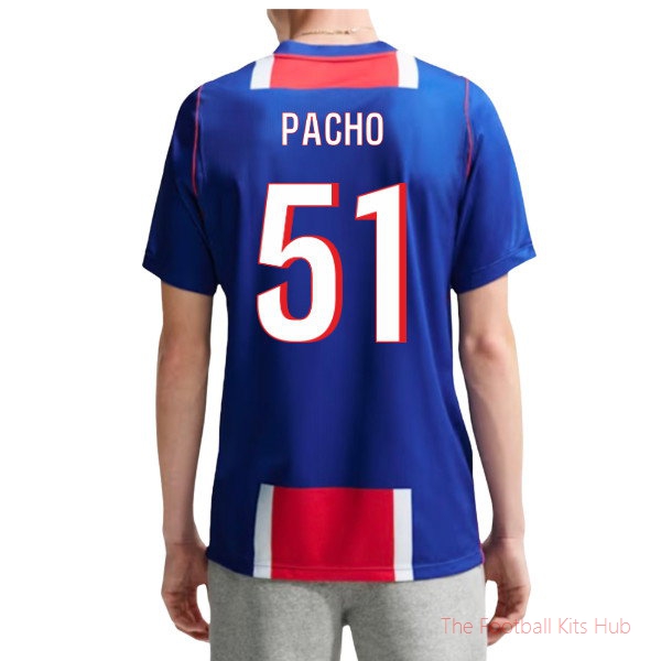 2026/27 PSG Paris Saint Germain Home Shirt Pacho 51