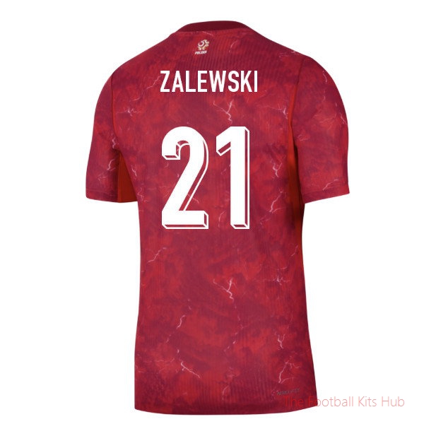 2026/27 Poland Authentic Away Shirt Zalewski 21