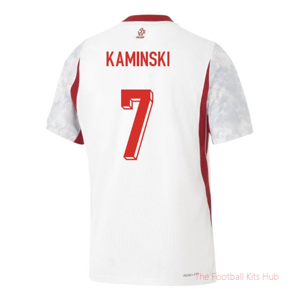 2026/27 Poland Authentic Home Shirt Kaminski 7