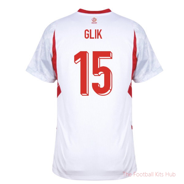 2026/27 Poland Home Shirt Glik 15