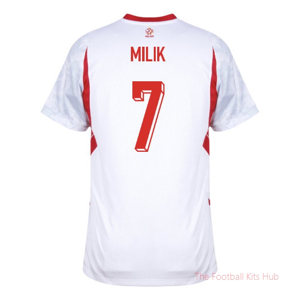 2026/27 Poland Home Shirt Milik 7
