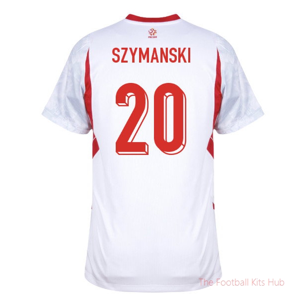 2026/27 Poland Home Shirt Szymanski 20