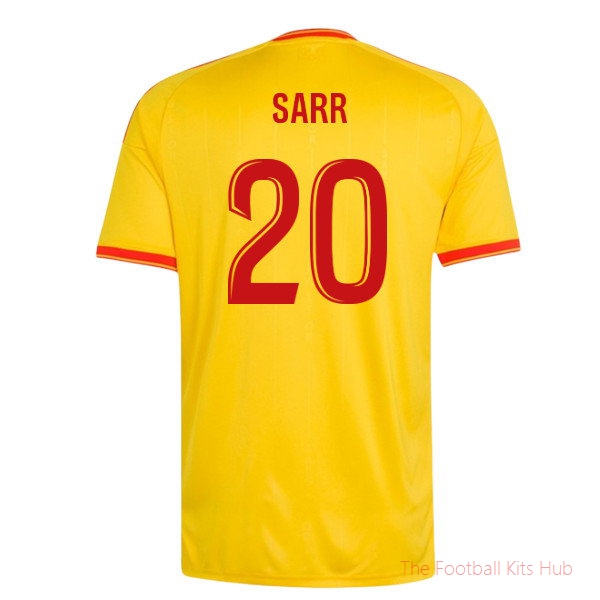 2026/27 RC Lens Home Shirt Sarr 20