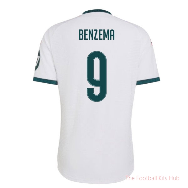2026/27 Real Madrid Authentic Home Shirt Benzema 9