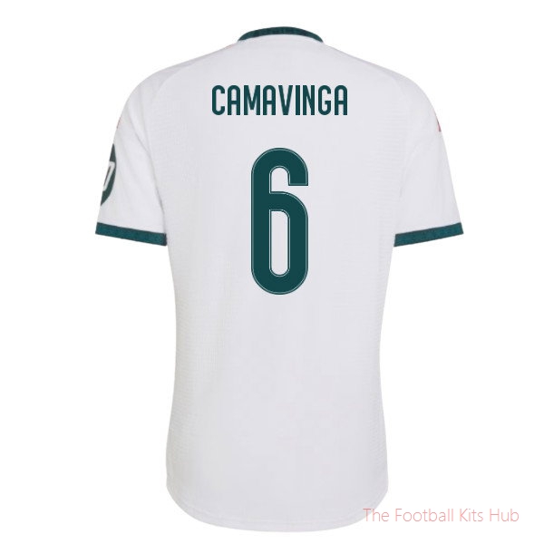 2026/27 Real Madrid Authentic Home Shirt Camavinga 6