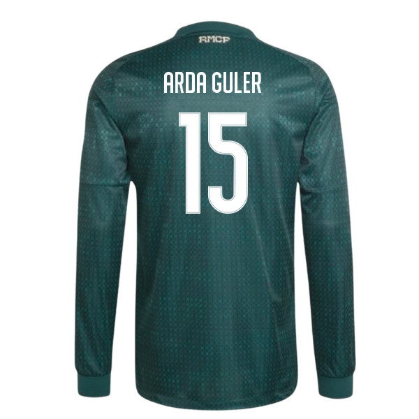 2026/27 Real Madrid Long Sleeve Shirt Guler Away Authentic (Arda 15)