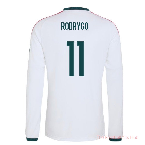 2026/27 Real Madrid Long Sleeve Home Shirt Rodrygo 11
