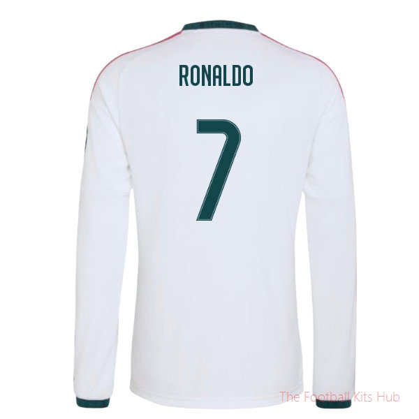 2026/27 Real Madrid Long Sleeve Home Shirt Ronaldo 7