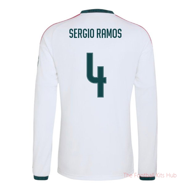 2026/27 Real Madrid Long Sleeve Home Shirt Sergio Ramos 4