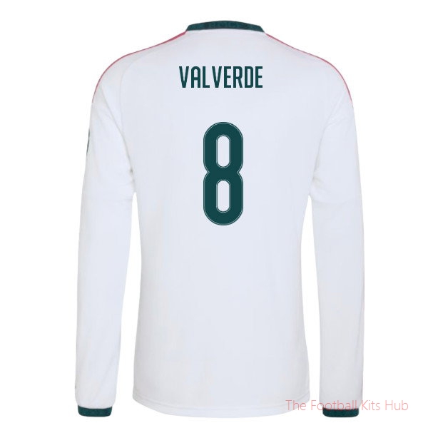 2026/27 Real Madrid Long Sleeve Home Shirt Valverde 8