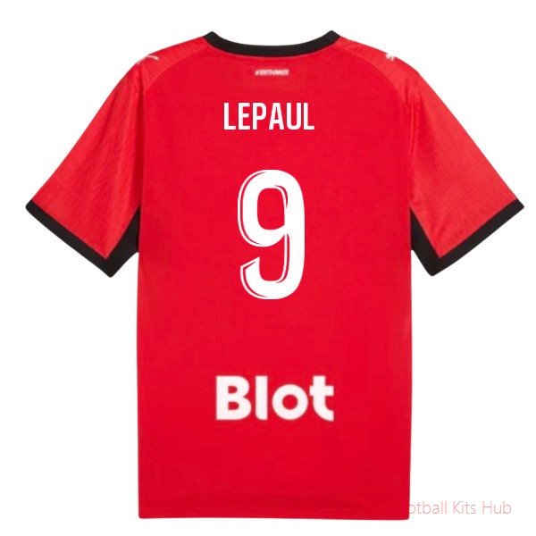 2026/27 Stade Rennais Home Shirt Lepaul 9