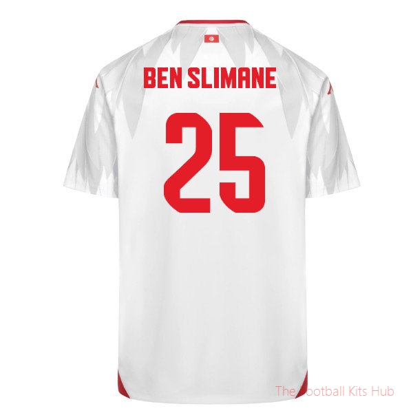 2026/27 Tunisia Home Shirt Ben Slimane 25