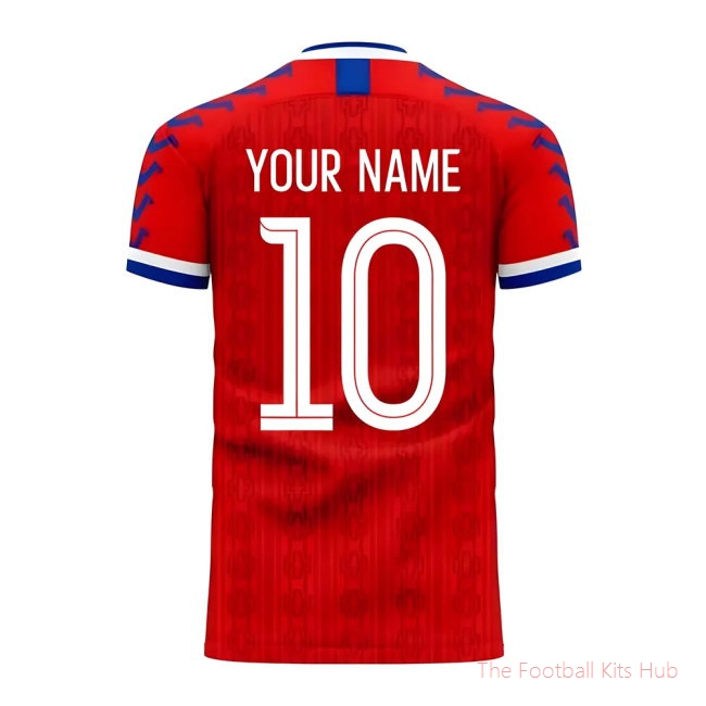 Chile 2025/26 Home Football Kit (Viper) (Your Name)