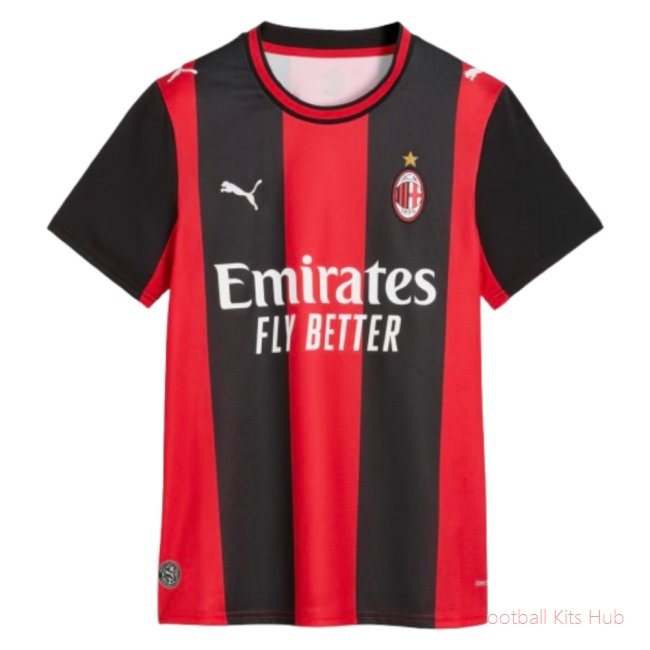 2026/27 AC Milan Home Shirt Womens