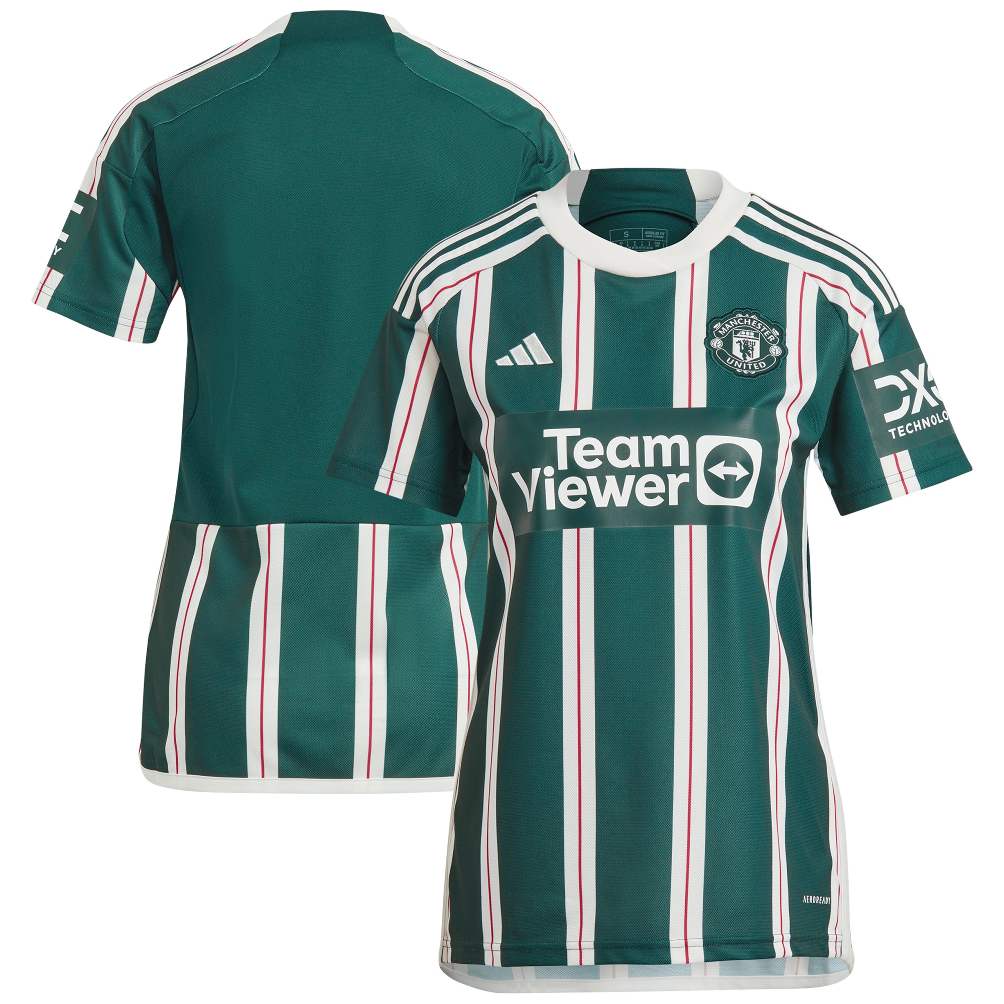 Manchester United Away Soccer Jersey 2023/24 - Green | ProGear Kits