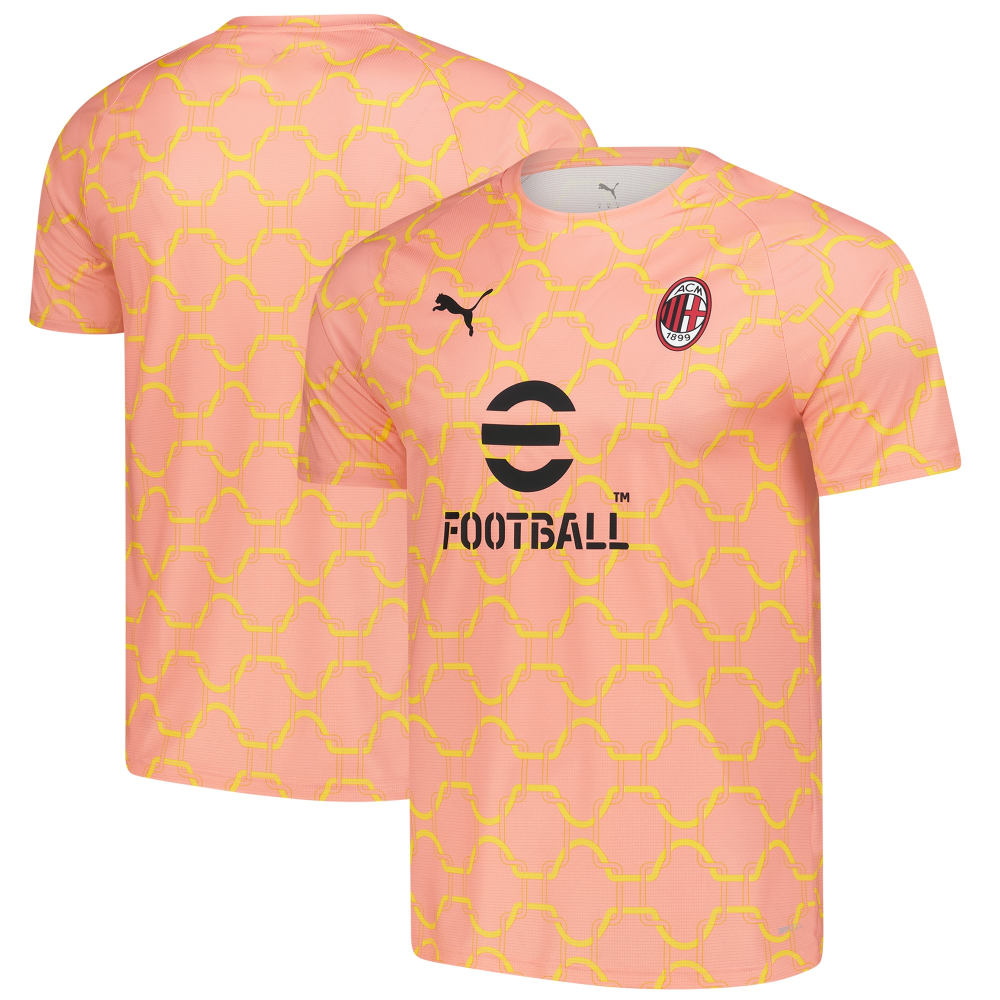 AC Milan Soccer Jersey 2025/26 - Light Orange | ProGear Kits