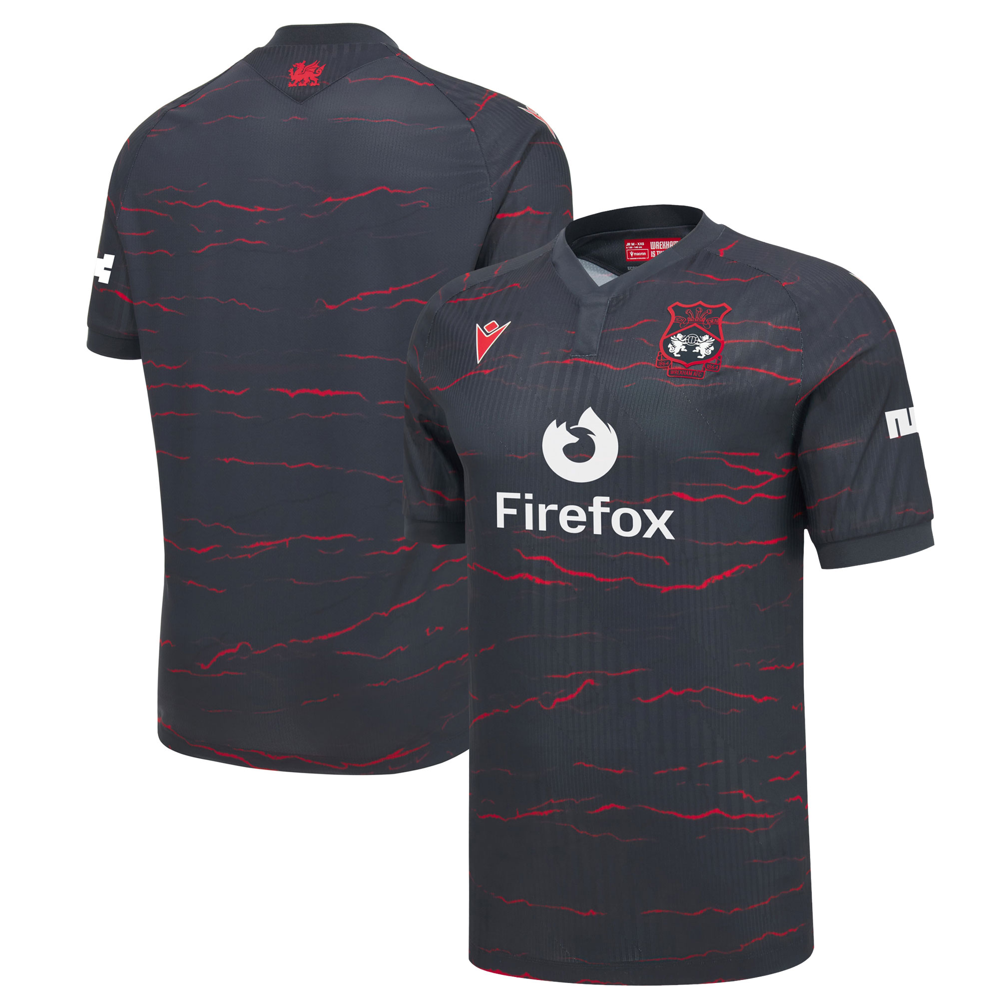 Wrexham Away Jersey 2026/27 - Charcoal | ProGear Kits