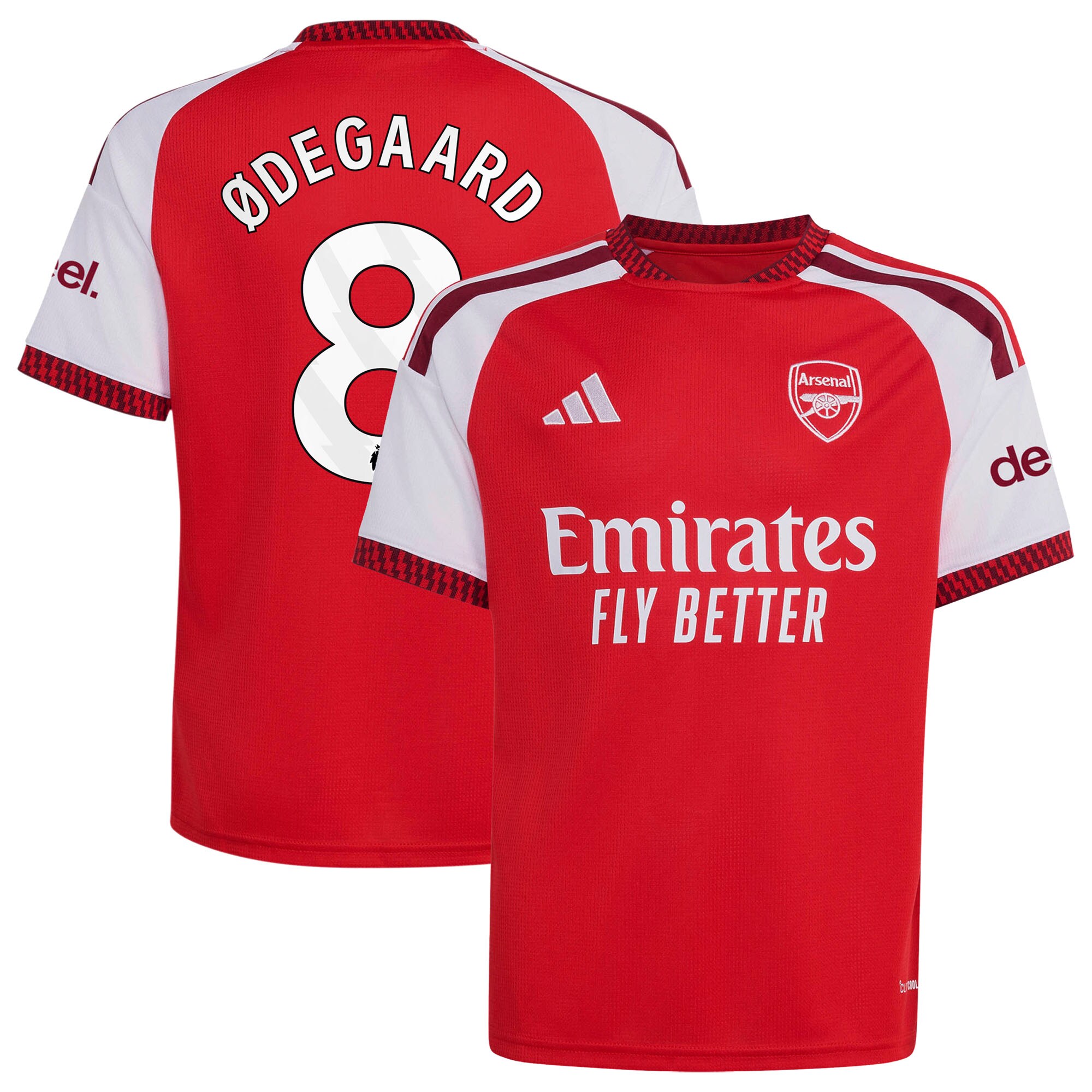 Martin ?degaard Arsenal Home Soccer Jersey 2026/27 - Red | ProGear Kits