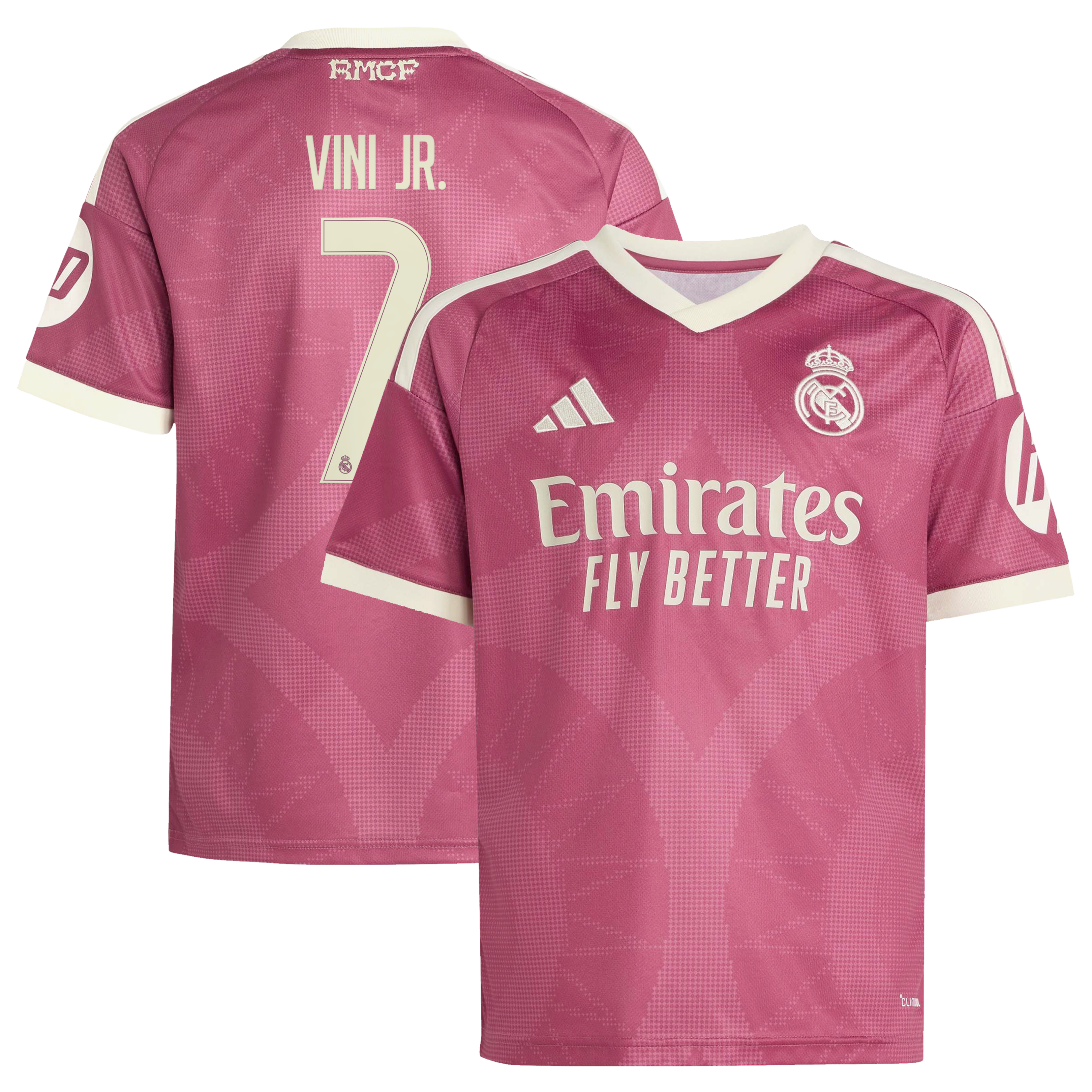 Vini Jr. Real Madrid Third Soccer Jersey 2026/27 - Pink | ProGear Kits