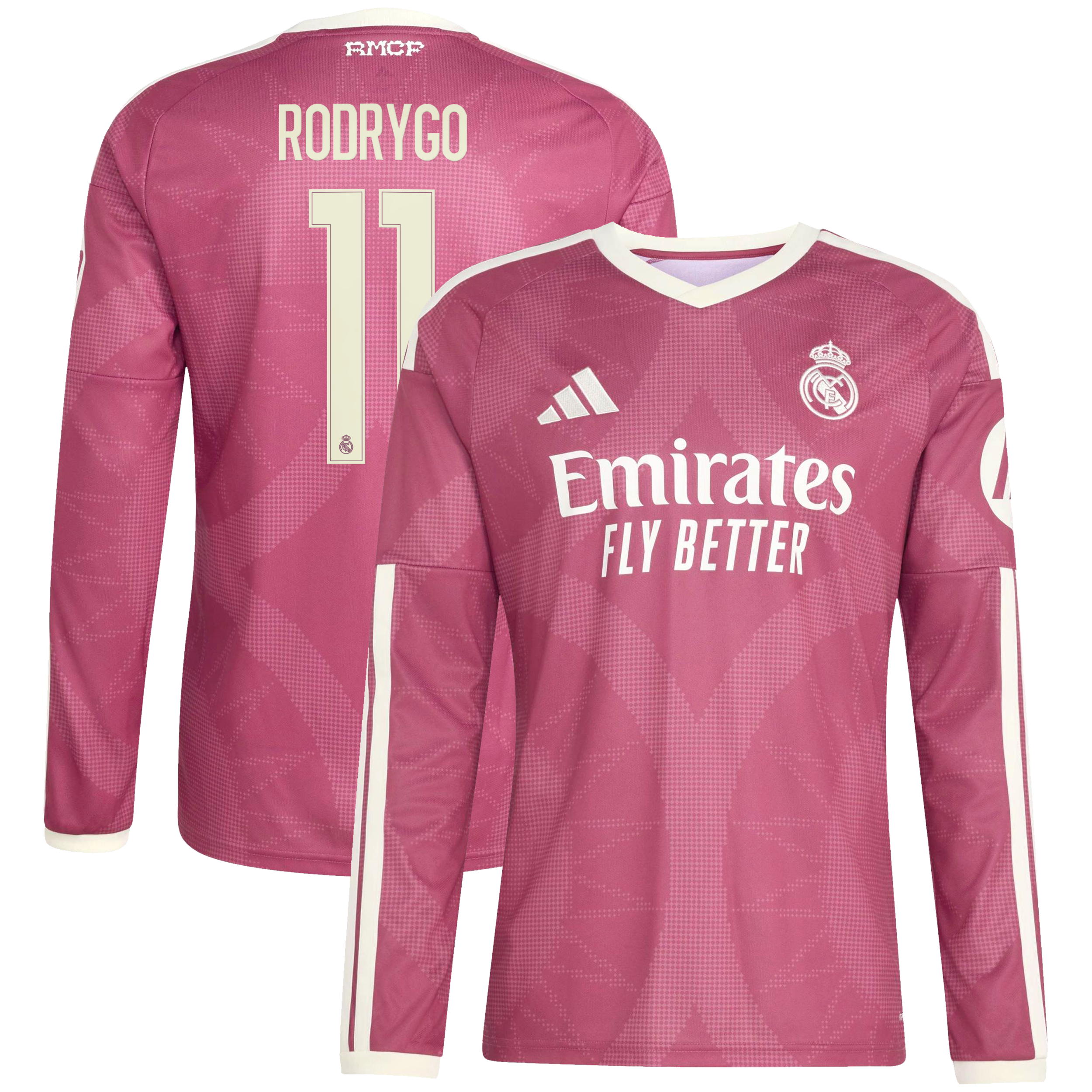 Rodrygo Real Madrid Third Soccer Jersey 2026/27 - Pink | ProGear Kits
