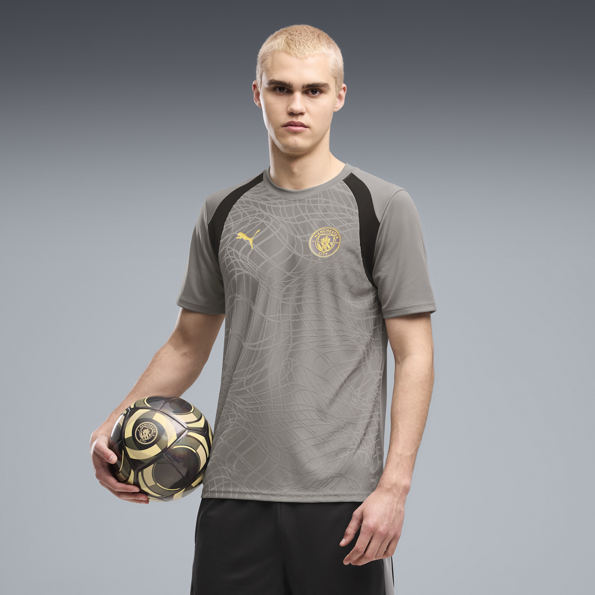 Manchester City Soccer Jersey 2026/27 - Gray | ProGear Kits