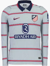 Atletico de Madrid Away Long Sleeve Jersey 2026/27 Kids'