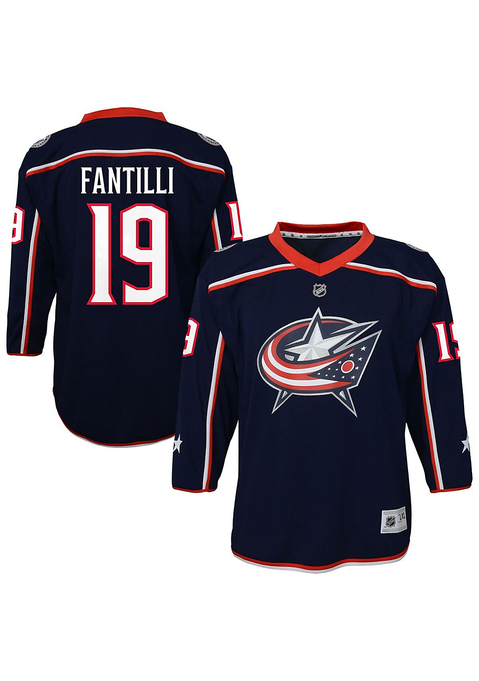Adam Fantilli Columbus Blue Jackets Outerstuff Alternate Replica Player Jersey - Blue