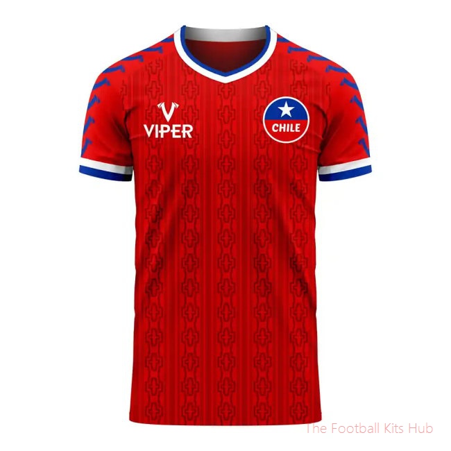 Chile 2025/26 Home Football Kit (Viper)