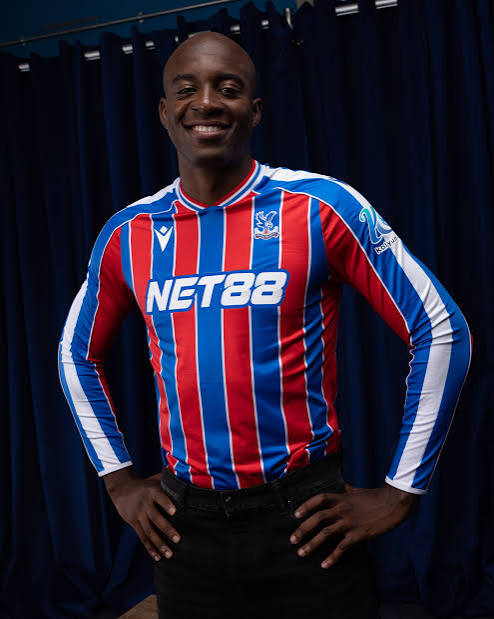 Crystal Palace Home Long Sleeve Jersey 2025/26 Men's