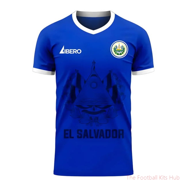El Salvador 2025/26 Home Football Kit (Libero) - Baby