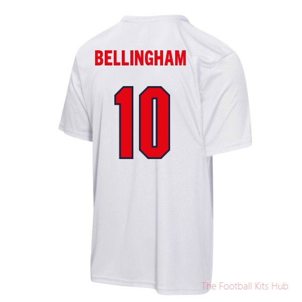 England FIFA World Cup 2026™ T-Shirt White Bellingham 10