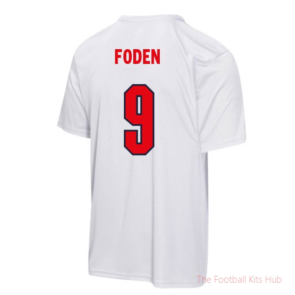 England FIFA World Cup 2026™ T-Shirt White Foden 9