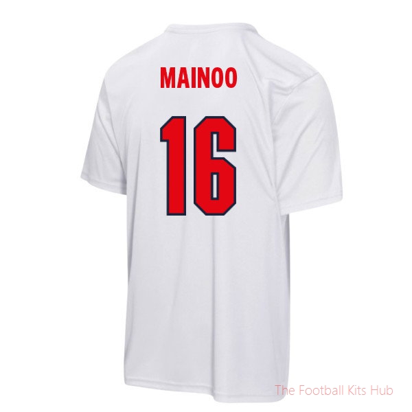 England FIFA World Cup 2026™ T-Shirt White - Kids Mainoo 16