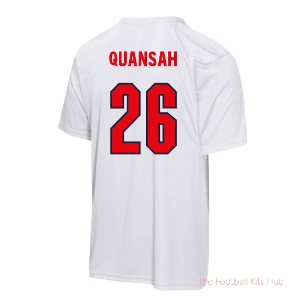 England FIFA World Cup 2026™ T-Shirt White - Kids Quansah 26