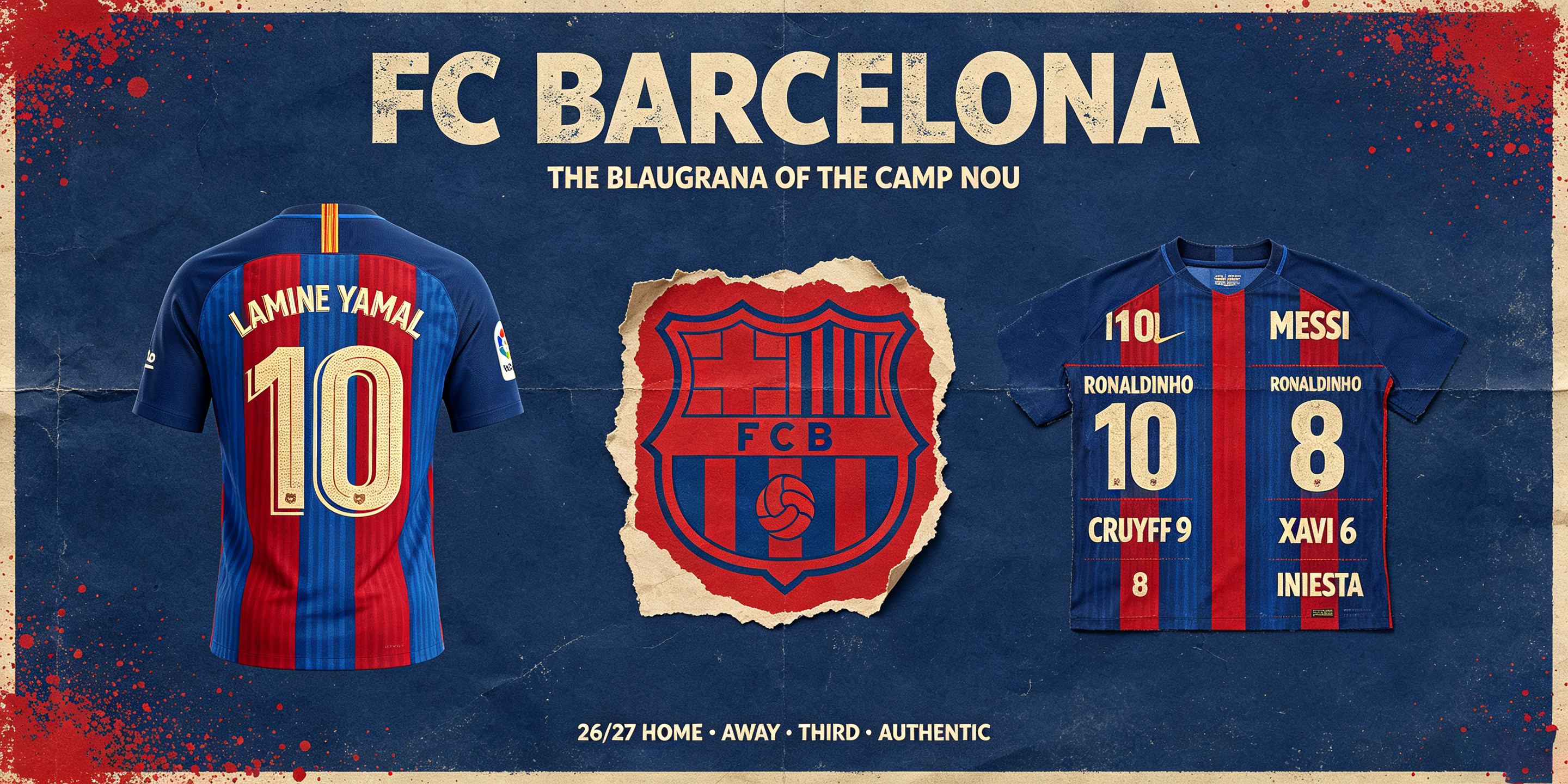FC Barcelona 26/27 Kits, Camp Nou Legends & Goalkeepers | ProGearKits