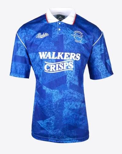 Leicester City Home Jersey 1990 Men's