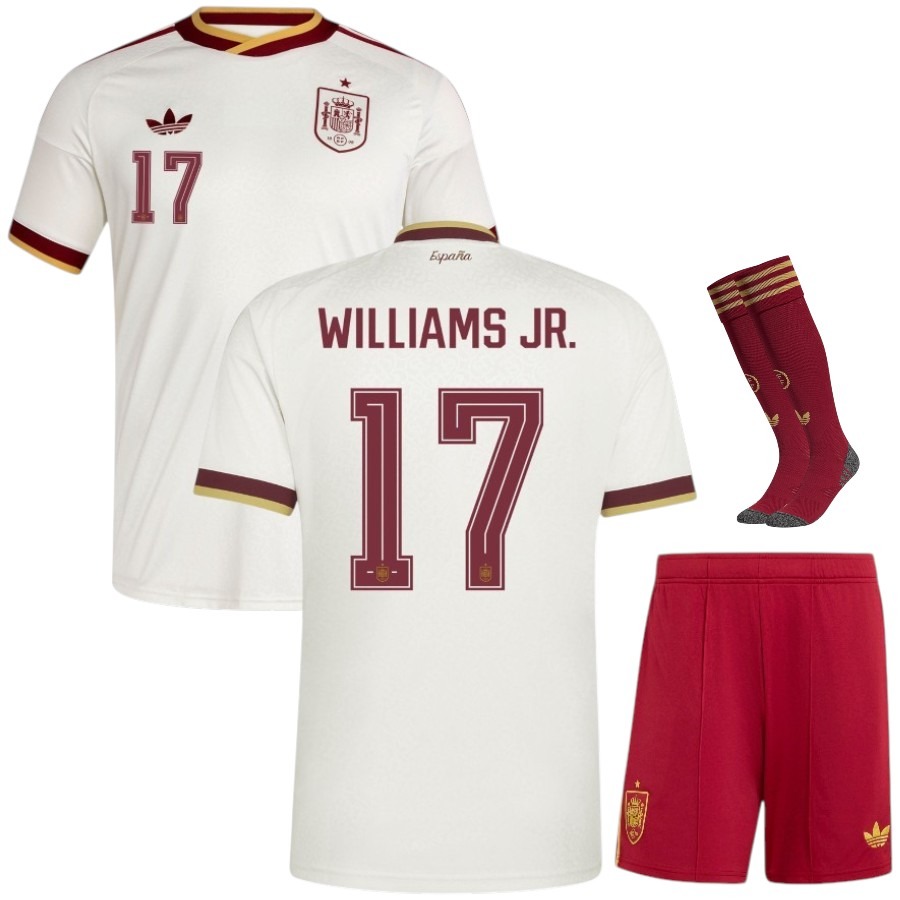 2026 2027 Children's Kit Spain Williams Jr. Away Apparel-ProGear Kits