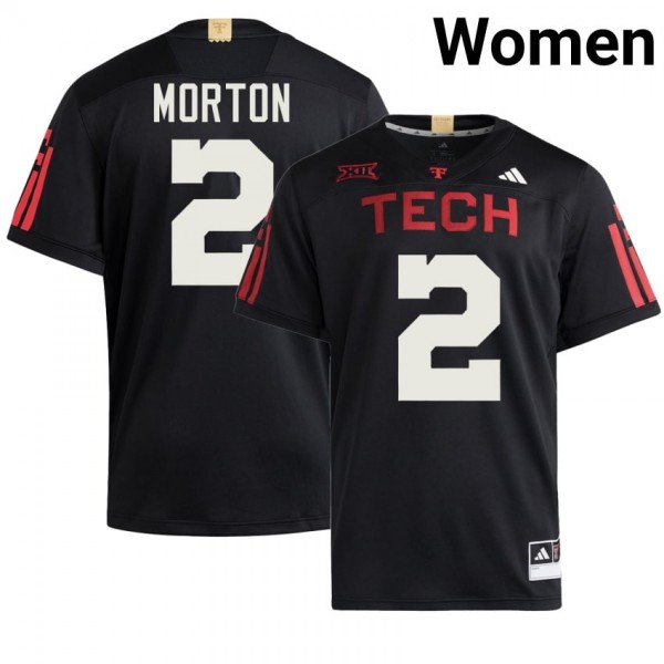 Texas Tech Raiders Behren Morton Stitch #2 Women Red Black Kit-ProGear Kits