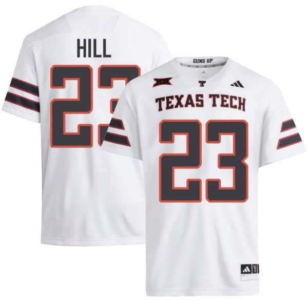 Texas Tech Raiders Adam Hill Stitch #23 Men Red White Kit-ProGear Kits