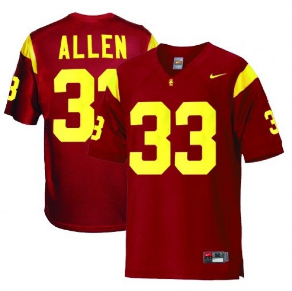 USC Trojans Marcus Allen Stitch #33 Men Red  Kit-ProGear Kits